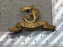 Load image into Gallery viewer, Original British Army Seaforth Highlanders Scottish Regiment Collar Badge
