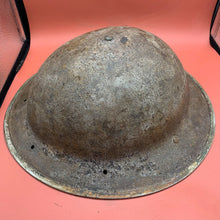 Load image into Gallery viewer, Original WW2 Mk2 British Army Brodie Combat Helmet
