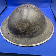 Load image into Gallery viewer, Original British Army Mk2 Combat Helmet - Untouched WW2 Example
