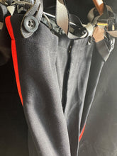 Load image into Gallery viewer, Original Vintage British Army No1 Dress Trousers &amp; Suspenders - 30&quot; Waist
