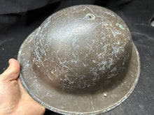 Load image into Gallery viewer, Original WW2 British Civil Defence Home Front Mk2 Brodie Helmet - S.L.P
