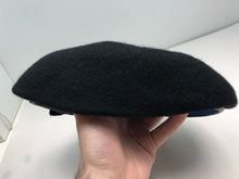 Load image into Gallery viewer, Genuine British Army Dark Blue/Black Regimental Beret Hat - Size 58cm
