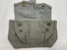 Load image into Gallery viewer, Original WW2 British RAF 37 Pattern SMLE Lee Enfield 2 Pouch Set
