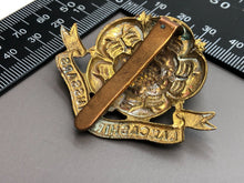 Load image into Gallery viewer, Original WW1 British Army Cap Badge - Lancashire Hussars
