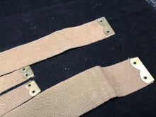 Load image into Gallery viewer, Original WW2 British Army 37 Pattern Khaki L-Straps Webbing - Wartime Dated
