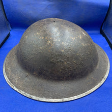 Load image into Gallery viewer, Original WW2 British Army Mk2 Brodie Combat Helmet - South African Made
