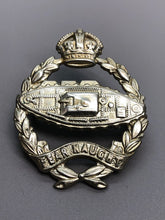 Load image into Gallery viewer, Original British Army WW2 Royal Tank Regiment RTR Cap Badge
