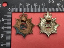 Load image into Gallery viewer, Original British Army Royal Army Service Corps RASC Collar Badges Pair
