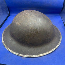 Load image into Gallery viewer, Original WW2 Mk2 British Army Brodie Combat Helmet
