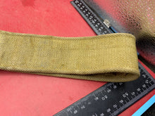 Charger l&#39;image dans la galerie, Original British Army 37 Pattern Webbing Belt with Brass Fittings - Approx 38&quot;
