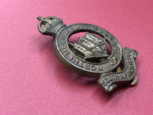 Load image into Gallery viewer, Original WW1 British Army Cap Badge - Northumberland Hussars
