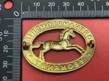 Load image into Gallery viewer, British Army Cap Badge - Northamptonshire Yeomanry Regiment
