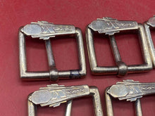 Charger l&#39;image dans la galerie, 1920&#39;s Art Deco Style Heavy White Metal Belt Buckles - Dealers Lot
