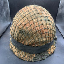 Load image into Gallery viewer, Genuine Dutch Army M53 Euroclone of WW2 US M1 Camouflaged Helmet &amp; Liner Set - The Militaria Shop

