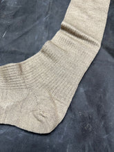 Load image into Gallery viewer, Genuine British Army Khaki Long Socks Wool/Nylon - Kilt Socks - Size UK 8-10
