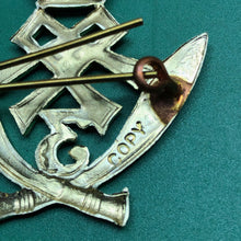 Load image into Gallery viewer, WW2 British Army Cap Badge Copy - 3rd Queen Alexandra&#39;s Own Gurkha Rifles
