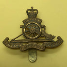 Genuine British Army Cap Badge - Royal Artillery - The Militaria Shop