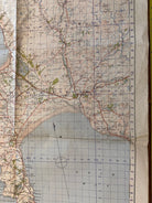 Original WW2 British Army GSGS Map of Scotland - Stranraer - The Militaria Shop