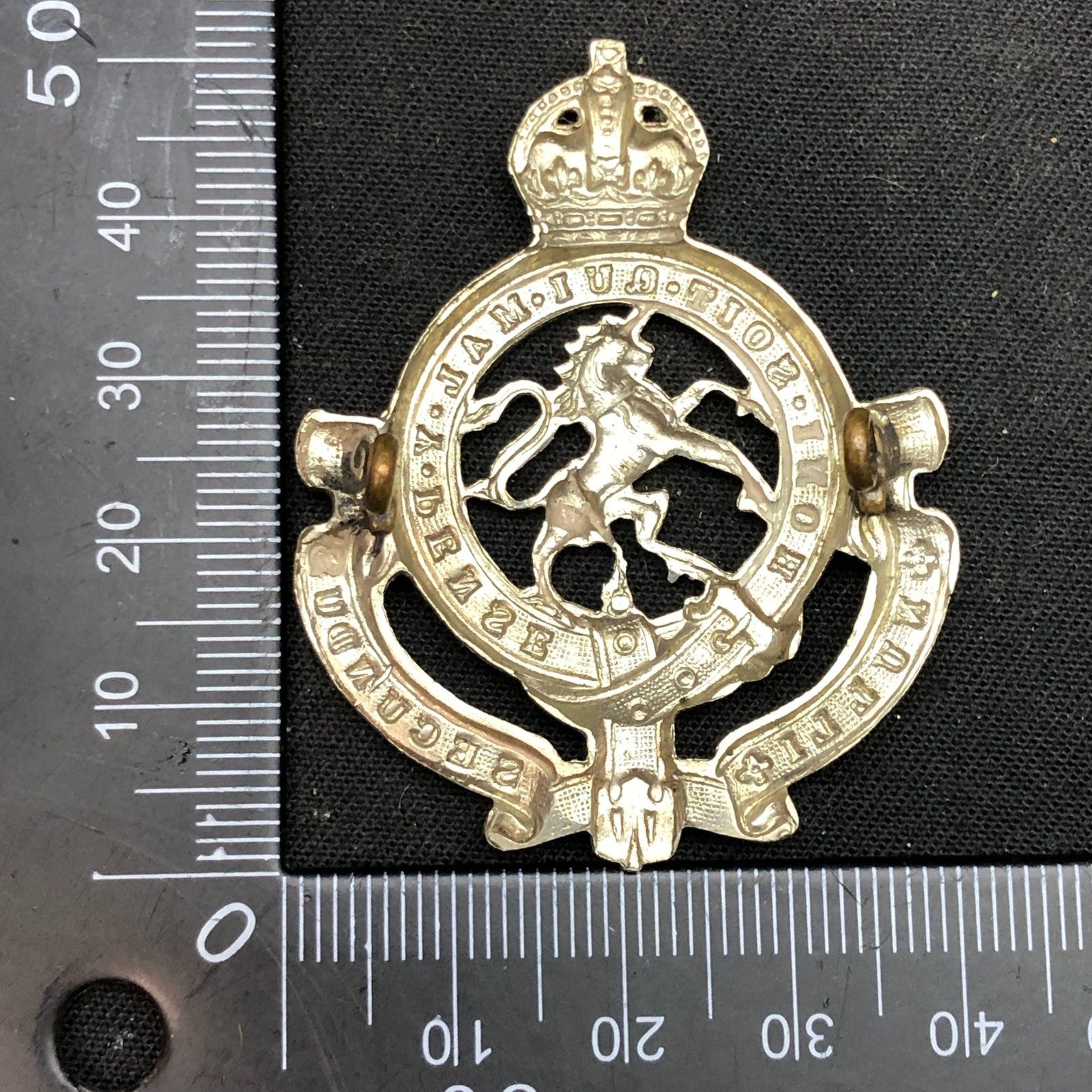 Original WW2 Canadian Army Cap Badge - Governor General's Horse Guards - The Militaria Shop