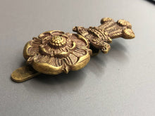 Load image into Gallery viewer, Original WW2 British Army Yorkshire Hussars Cap Badge
