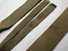 Load image into Gallery viewer, Original WW2 37 Patternn Webbing British Army L Strap Set
