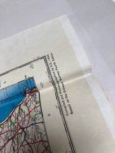 Charger l&#39;image dans la galerie, Original WW2 British Army / RAF Map - The Scottish Border with England
