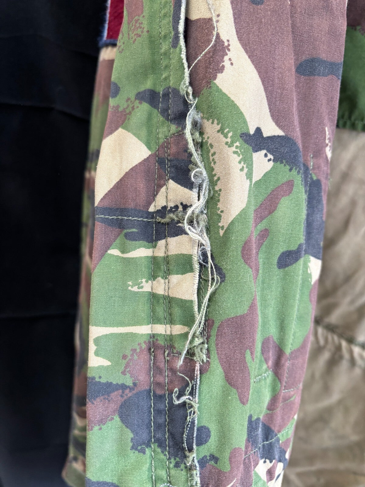 British Army DPM Camouflaged jacket Smock Windproof -Size 170/96 - The Militaria Shop