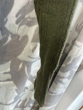 Load image into Gallery viewer, Genuine British Army Man&#39;s Heavy Jersey Olive Drab Pull Over - Size 32&quot; Chest
