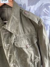 Charger l&#39;image dans la galerie, Original WW2 British Army Denim Battledress Jacket - Economy Pattern
