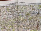 Original WW2 British Army GSGS OS Map England - Tunbridge Wells - The Militaria Shop