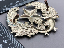 Lade das Bild in den Galerie-Viewer, Original WW1 British Army Cameronians (Scottish Rifles) Cap Badge
