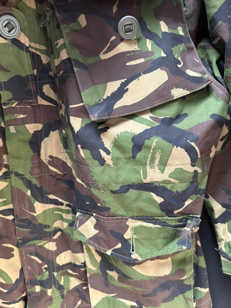 Genuine British Army DPM Camouflaged Combat Field Jacket - Size 160/104 - The Militaria Shop