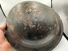 Original WW2 British Style South African Mk2 Army Combat Helmet & Liner - The Militaria Shop