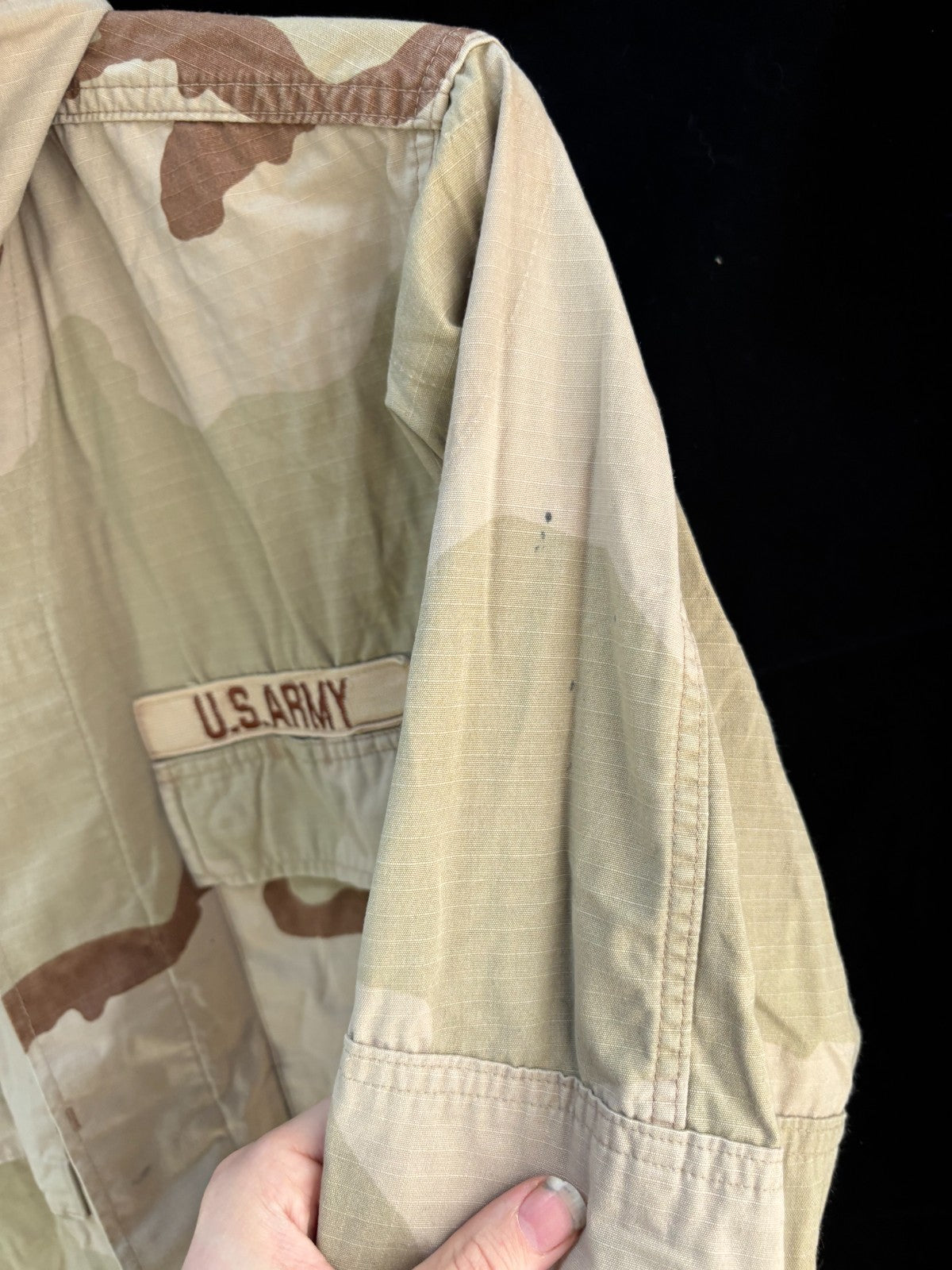 Gulf War US Army DCU Camouflaged Combat Field Coat/Jacket - 44 inch Chest - The Militaria Shop