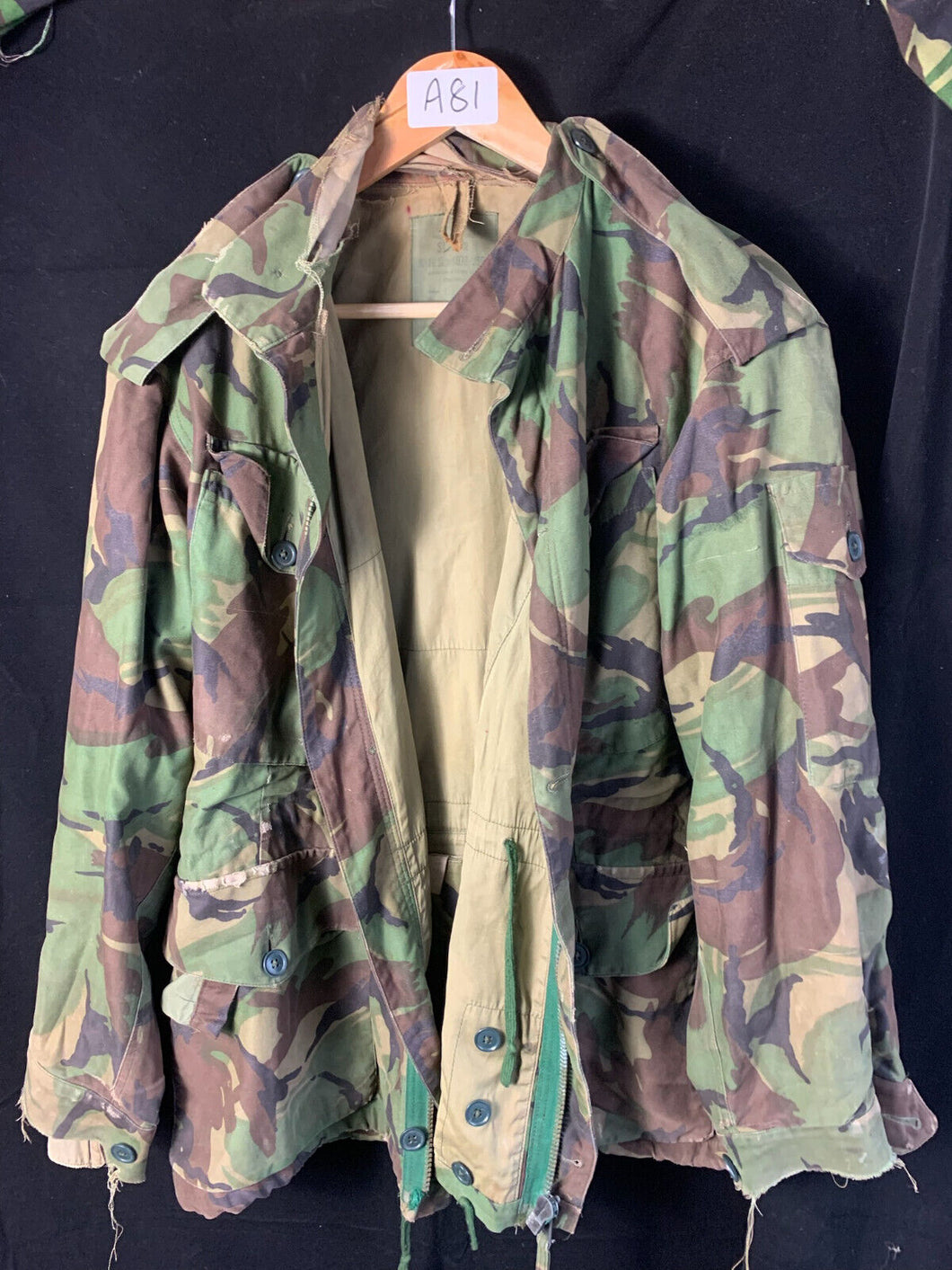 Genuine British Army DPM Camouflaged 1968 Pattern Combat Jacket Smock