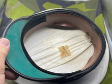 Load image into Gallery viewer, Vintage British Royal Navy White Peaked Cap - Size 59cm - The Militaria Shop
