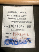 Genuine British Army No.2 Dress Uniform Jacket - Grade 1 - Size 170/104/88 - The Militaria Shop