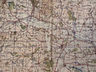 Original WW2 British Army GSGS OS Map of England - Bishop's Castle - The Militaria Shop