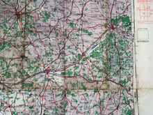 Charger l&#39;image dans la galerie, Original WW2 British Army / RAF Map - Nantes - France
