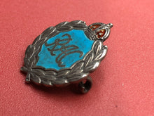 Load image into Gallery viewer, Original WW1 British Army Royal Armoured Corps Sterling Silver Sweetheart Brooch
