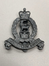 Load image into Gallery viewer, Genuine British Army Blackened Adjutant General&#39;s Corps Cap Badge
