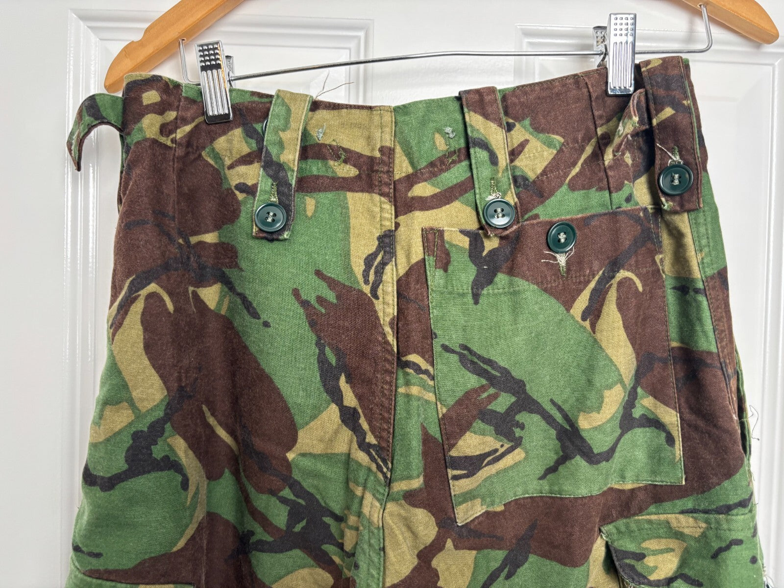 Genuine British Army 68 Pat DPM Camouflage Combat Trousers Size 1 - The Militaria Shop