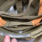 Genuine Dutch Army M53 Euroclone of US M1 Camouflaged Helmet & Liner Set - The Militaria Shop