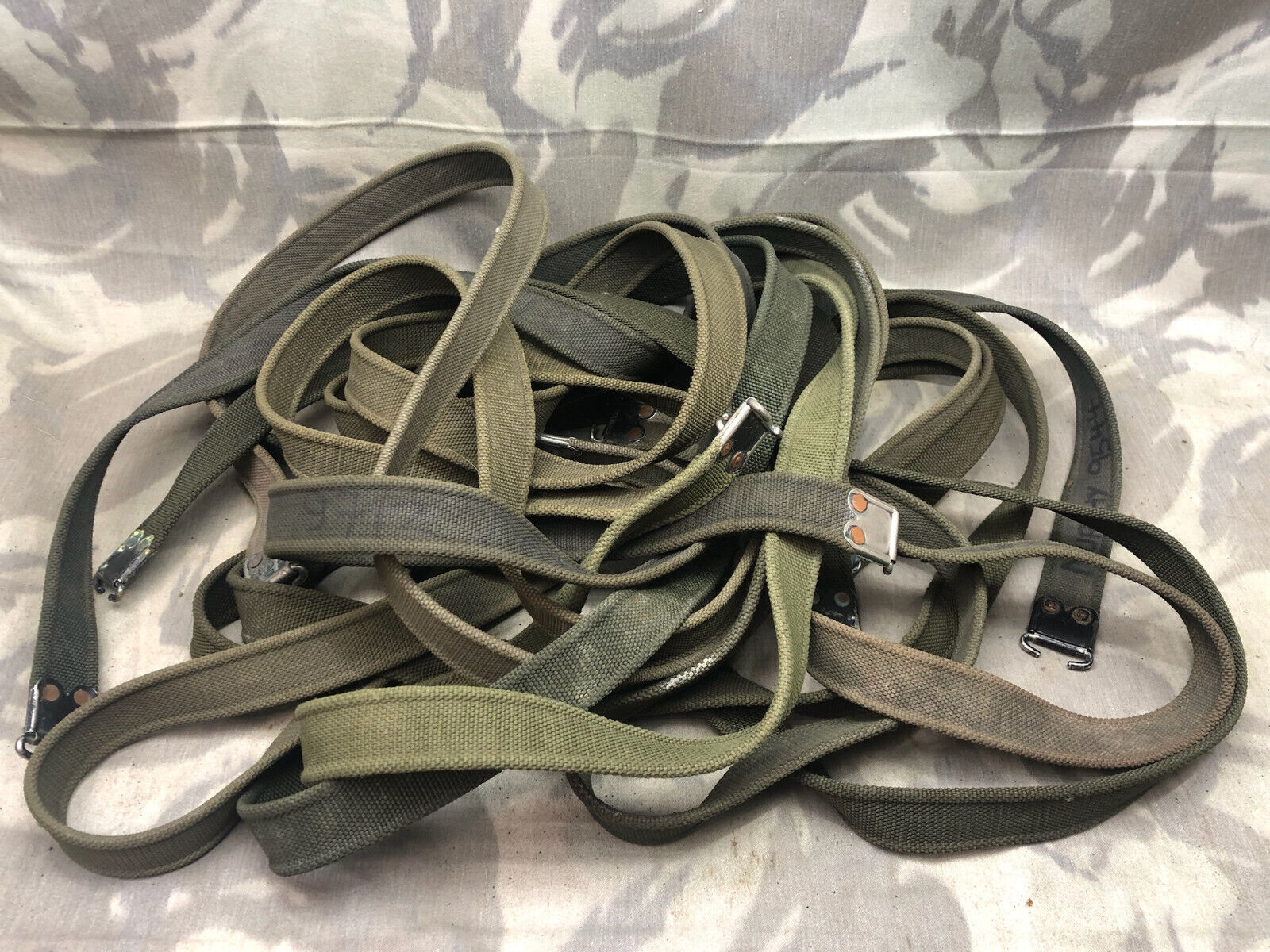 Genuine British Army SLR Rifle Sling / Shoulder Strap - Used Good Condition - The Militaria Shop