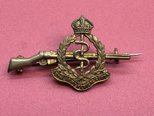 Load image into Gallery viewer, Original RARE WW2 British Army Medical Corps Rifleman Sweetheart Brooch
