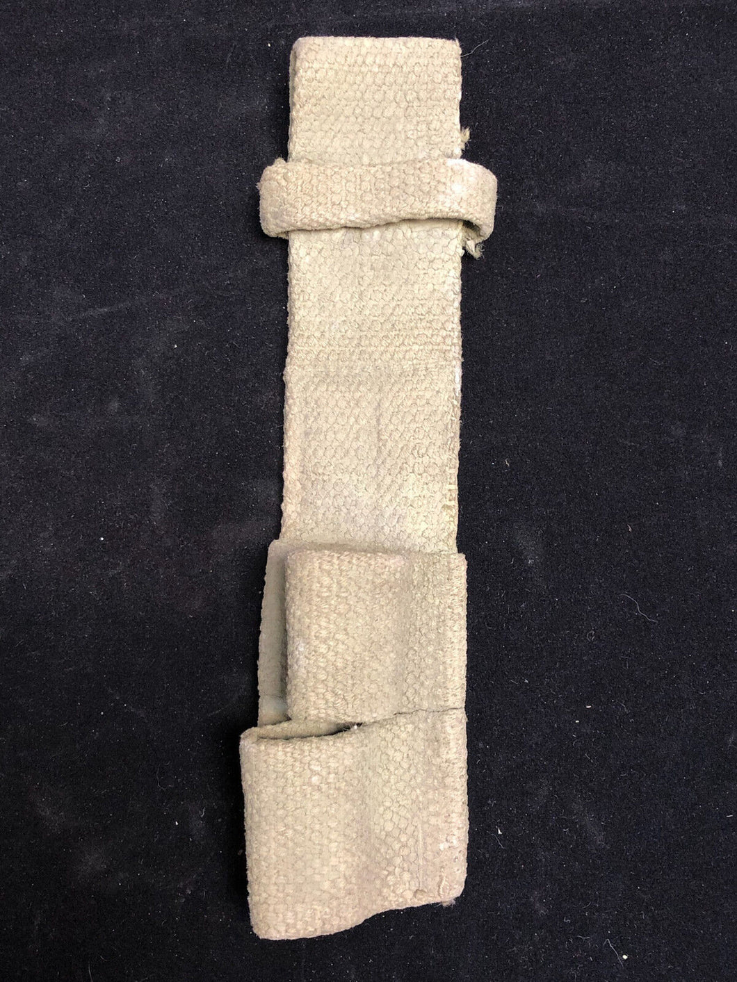 Original WW2 British Army 37 Pattern No.4 Stick Bayo Khaki Webbing Frog