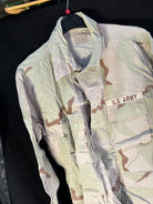 Gulf War US Army DCU Camouflaged Combat Field Coat/Jacket - Large/long - The Militaria Shop