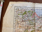 Original WW2 British Army GSGS Map of Scotland - Dunbar & Lammermuir - The Militaria Shop