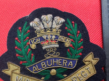 Load image into Gallery viewer, British Army Bullion Embroidered Blazer Badge - Inniskilling Fusiliers
