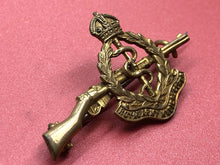 Load image into Gallery viewer, Original RARE WW2 British Army Medical Corps Rifleman Sweetheart Brooch
